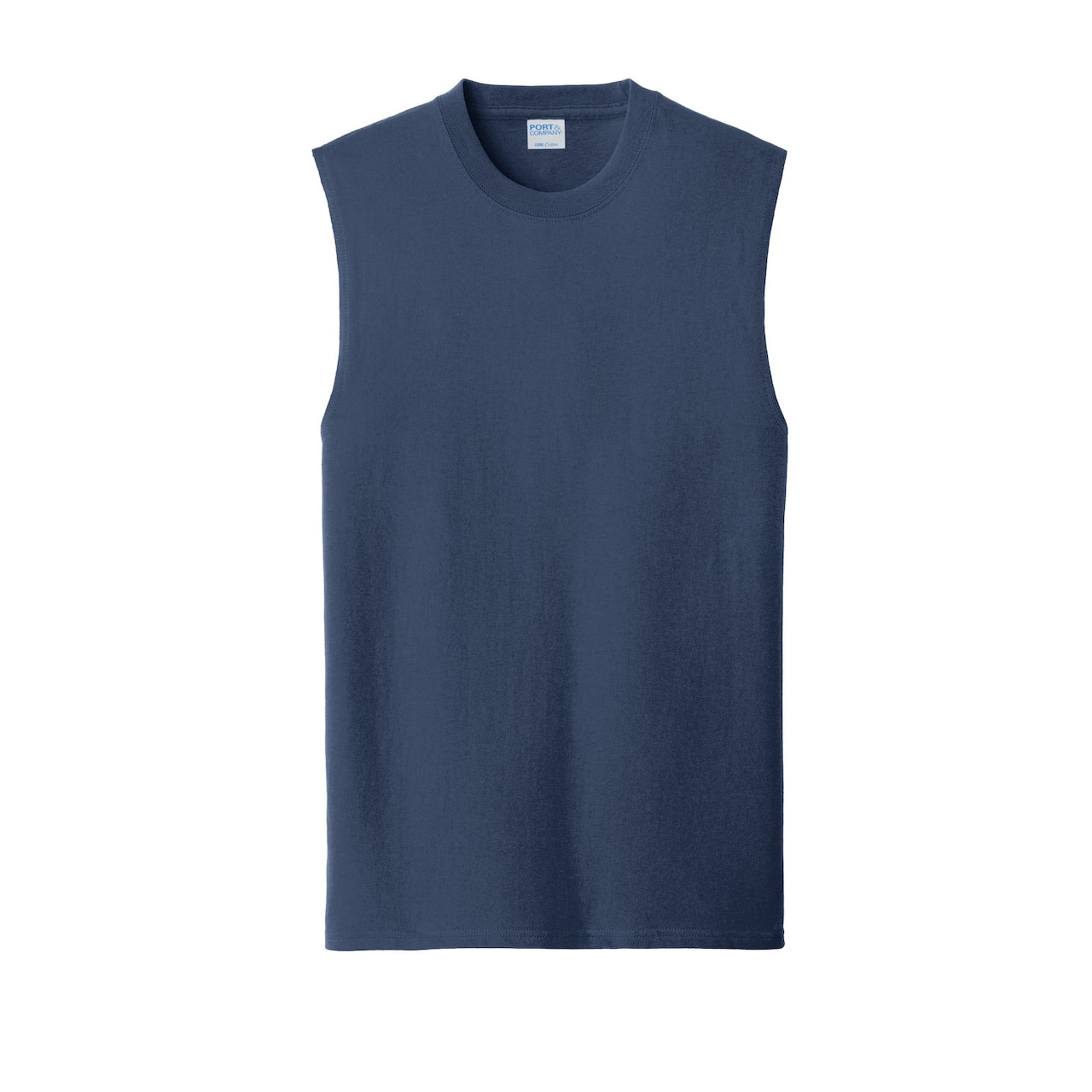 Port & Company® Men's Core Cotton Sleeveless T-Shirt